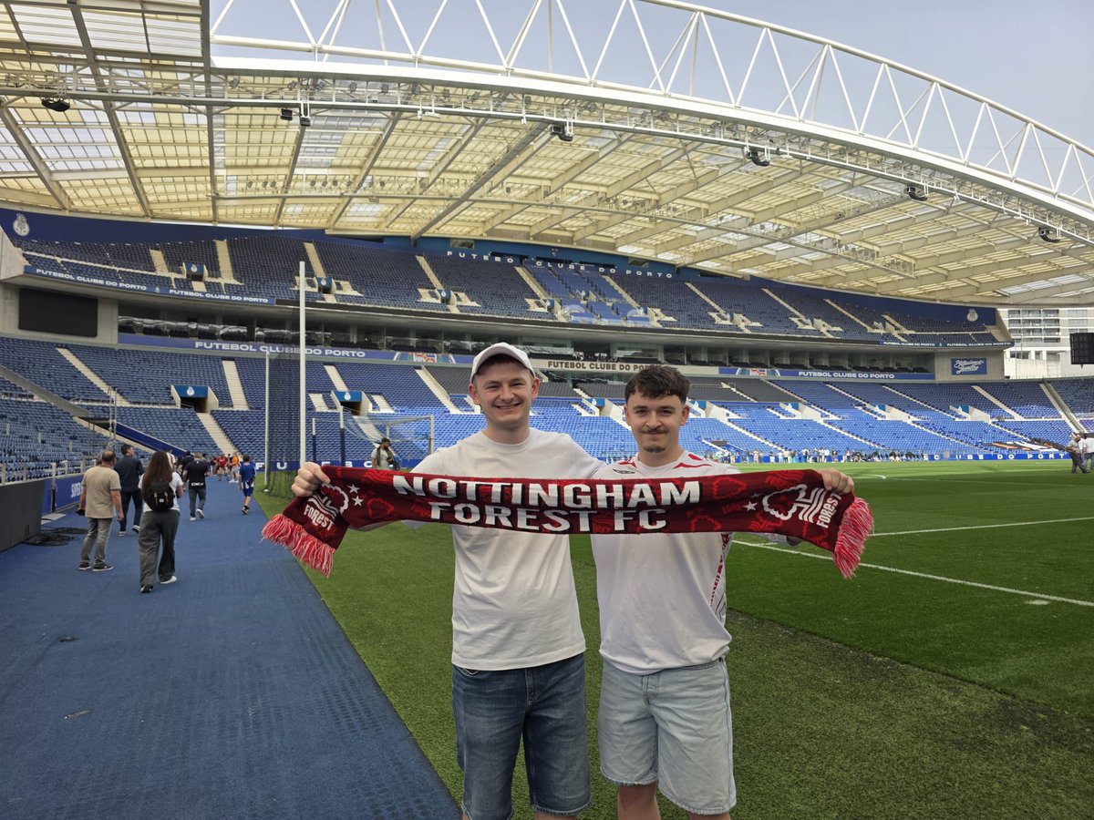 Porto away, some place this 🔴⚪️☀️#nffc