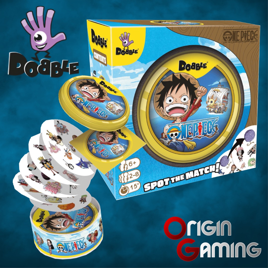 _Origin_Gaming_'s tweet photo. Do you have what it takes to join the Straw Hat Crew?

One Piece Dobble has arrived, it’s the perfect test for your Observation Haki! this is about to become your crew’s new favorite pastime.

https://t.co/JJ9IoDuNRG

#origingaming #OnePiece #Dobble #StrawHatPirates #BoardGames https://t.co/EoHhDDBy4u