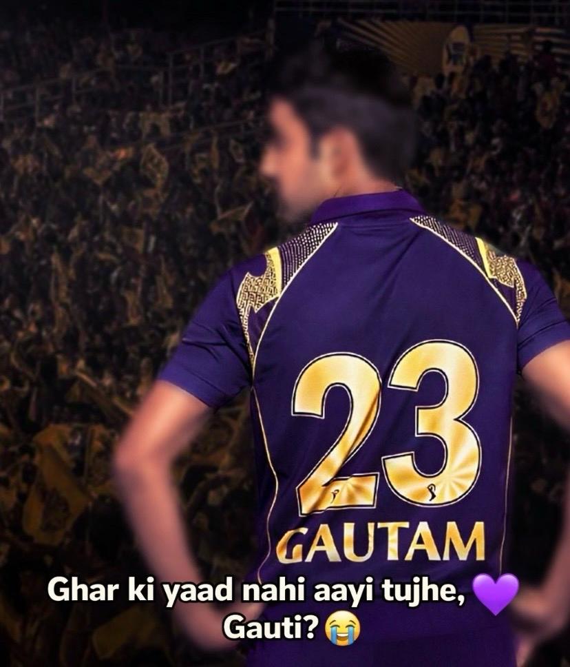 Back to back losses, and you can literally see the dip in crowd energy at Eden… #KKR just looks directionless right now. Maybe what Lalit Kumar Modi said from London about GG isn’t wrong after all