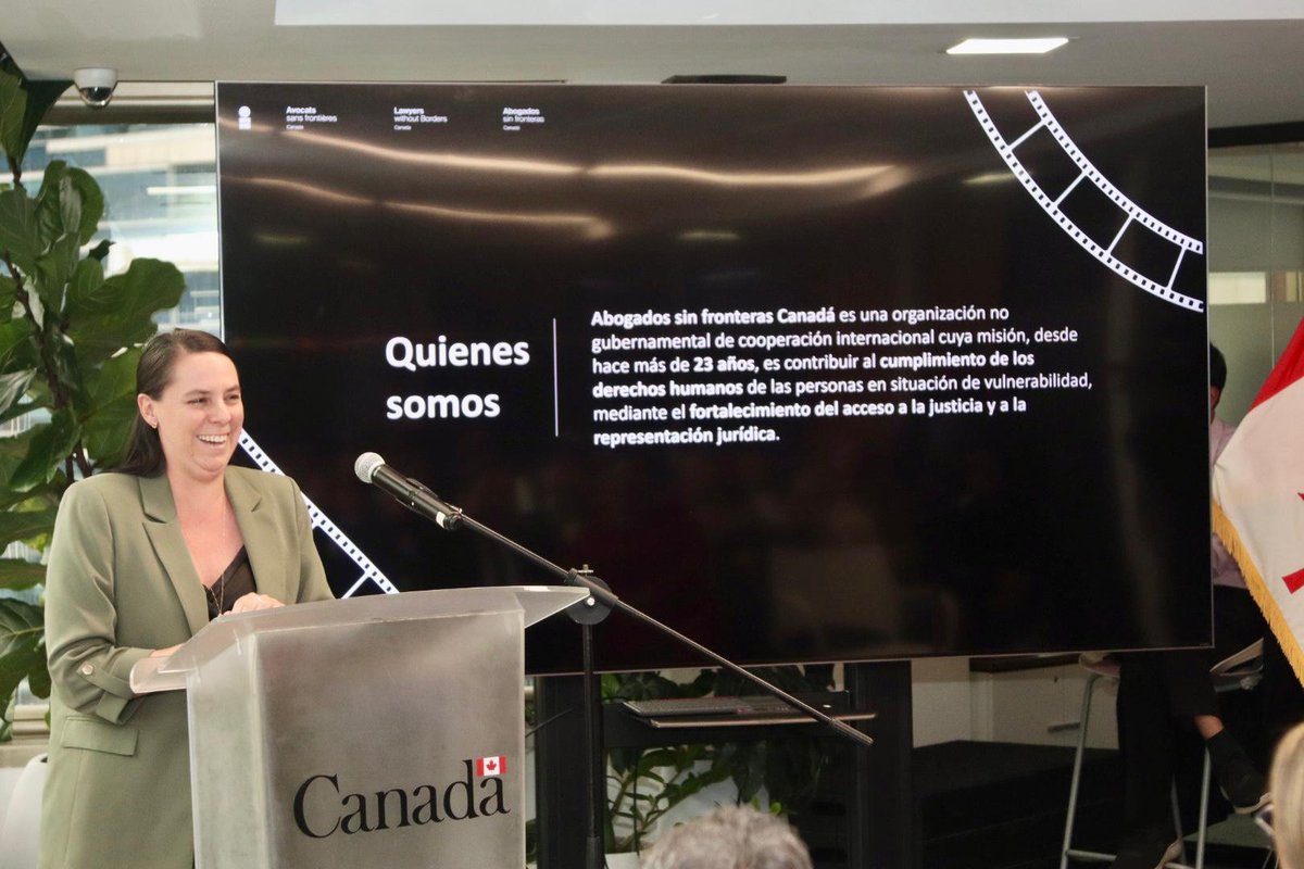 Abogados sin fronteras Canadá - Oficina Colombia tweet media