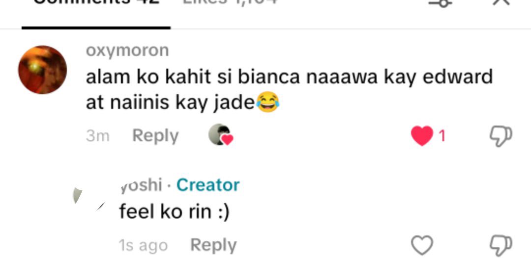 luvreignz's tweet image. si bianca ay kakampi natin laban kay jade 😭 #mytruth