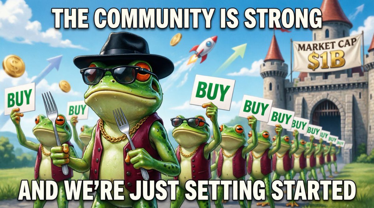 FROK_aura's tweet photo. It began as a whisper among a few, something easy to overlook.
Then conviction grew stronger and the movement took shape. $FROK

JOIN US on Telegram
https://t.co/i5i01X2bSR

#memecoin #memes #CryptoPumpAlerts #CryptoPulse #Israël #trump #hearlikeitsreal #EleccionesPerú2026 https://t.co/ioEwKdrBYl