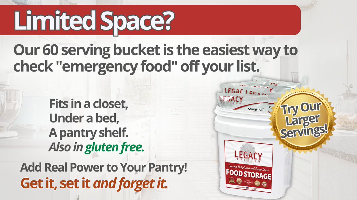 Legacy Food Storage tweet media