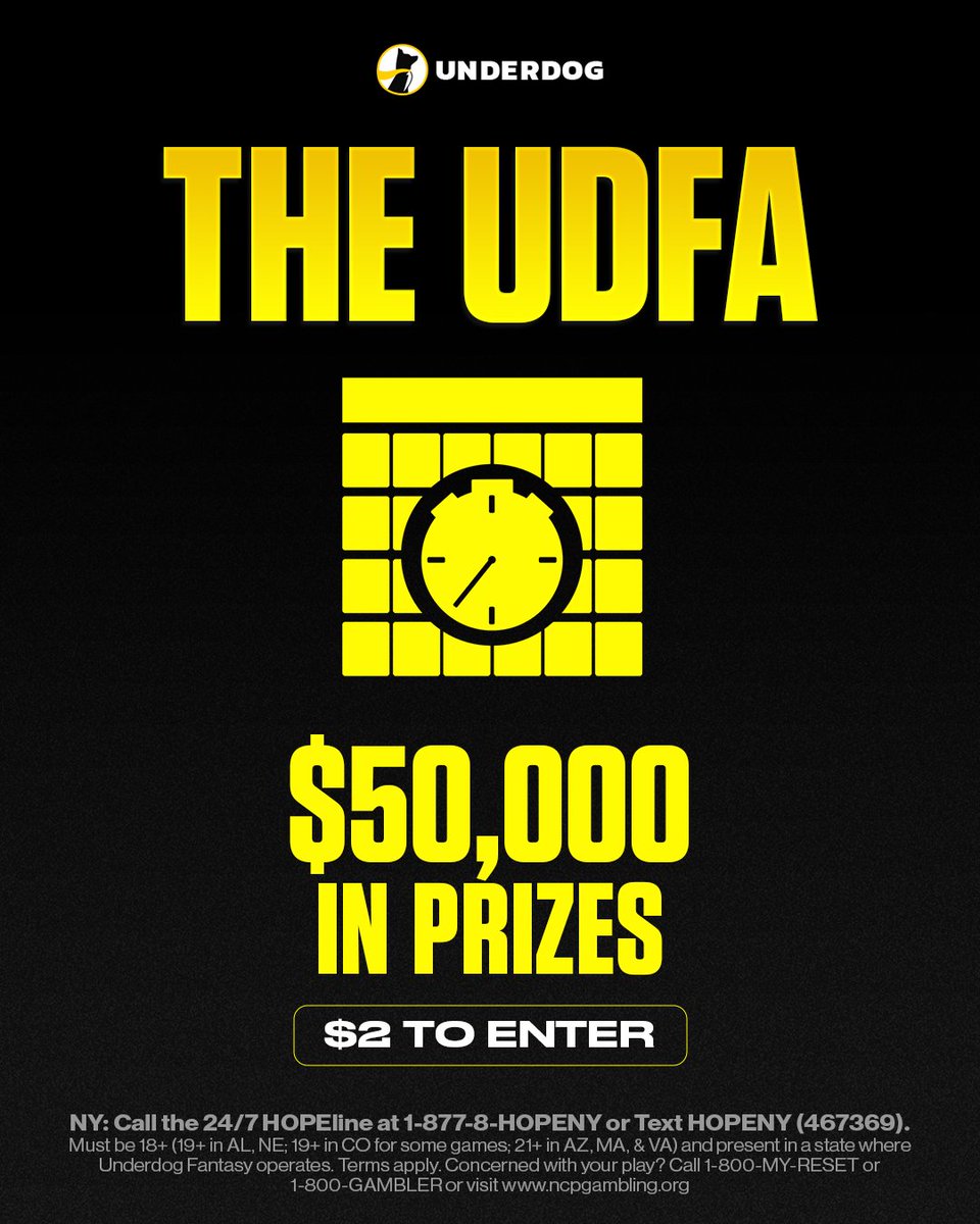 Underdog Drafts tweet media