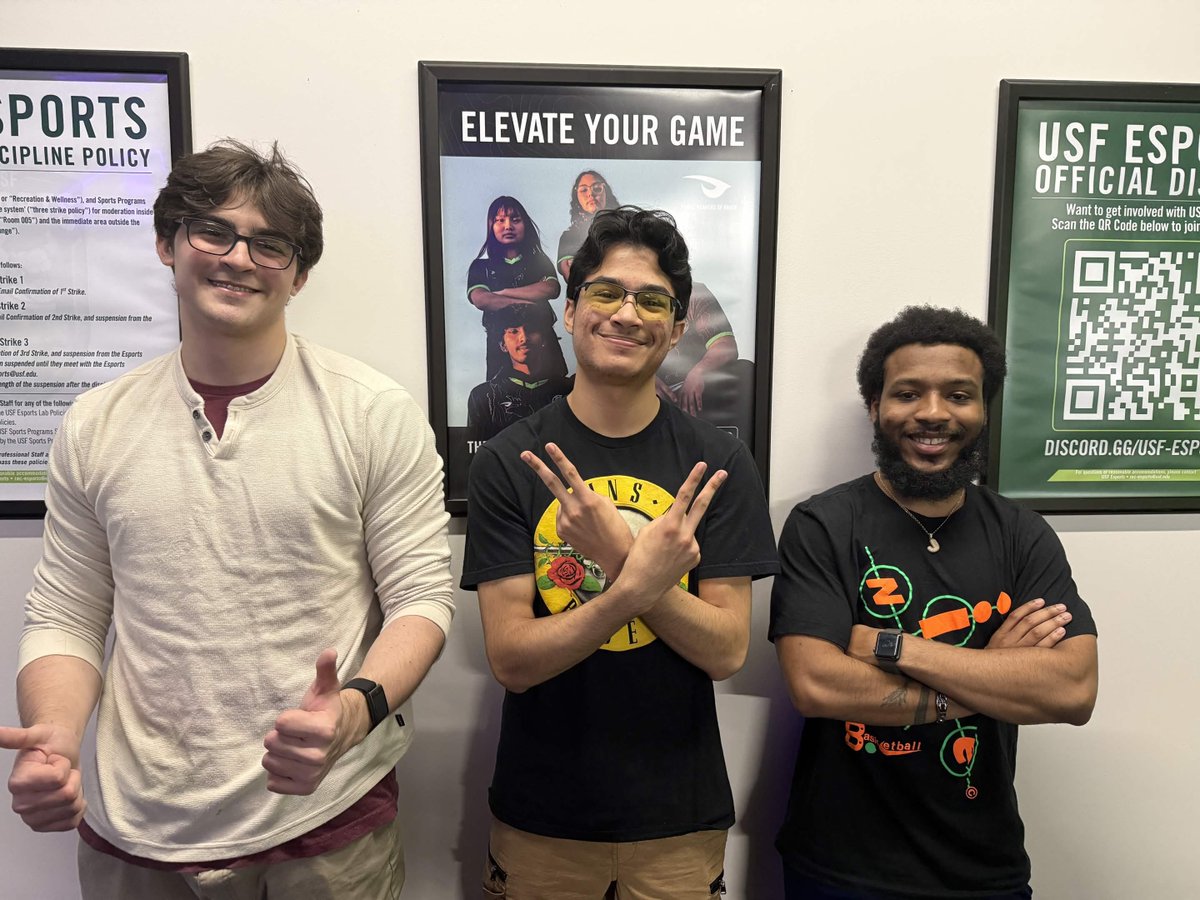 FGClubAtUSF's tweet photo. Top 8 graphics and Top 3 photos from Community Night #110! 

Thanks for joining us for the last street fighter 6 bracket of the semester and Coleon's last officer pick! Those were some good fundies, we really did go back to basics™ https://t.co/bYeMSLsgGe
