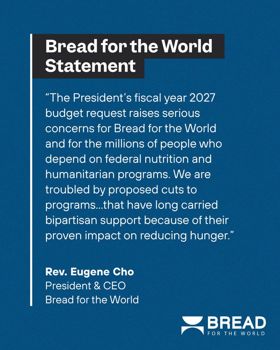 Bread for the World tweet media