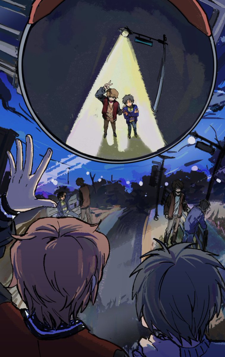 익명의 지인분이 팬아트라고 그려주심😭😭😭😭 진짜 너무너무너무너무너무너무 감동이심하다.. 내가좋아하는거, 삿히코어 다들어있어