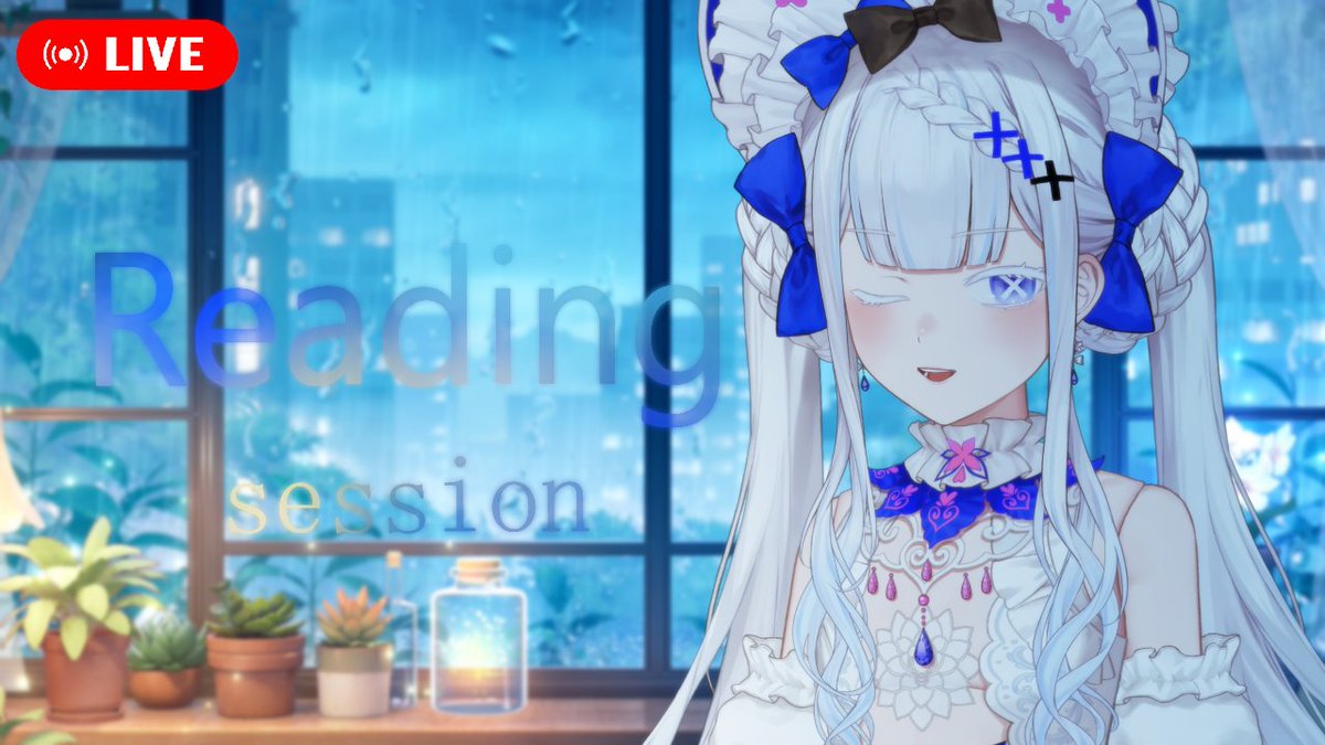 【🔴Reading Session】อ่านหนังสือกับเนอร์วาน่า
📅 10 APR 2026 |  🕤21:30 (GMT+7)  

#NirvanaARP #itsNirTime 
#ARProject #VtuberTH