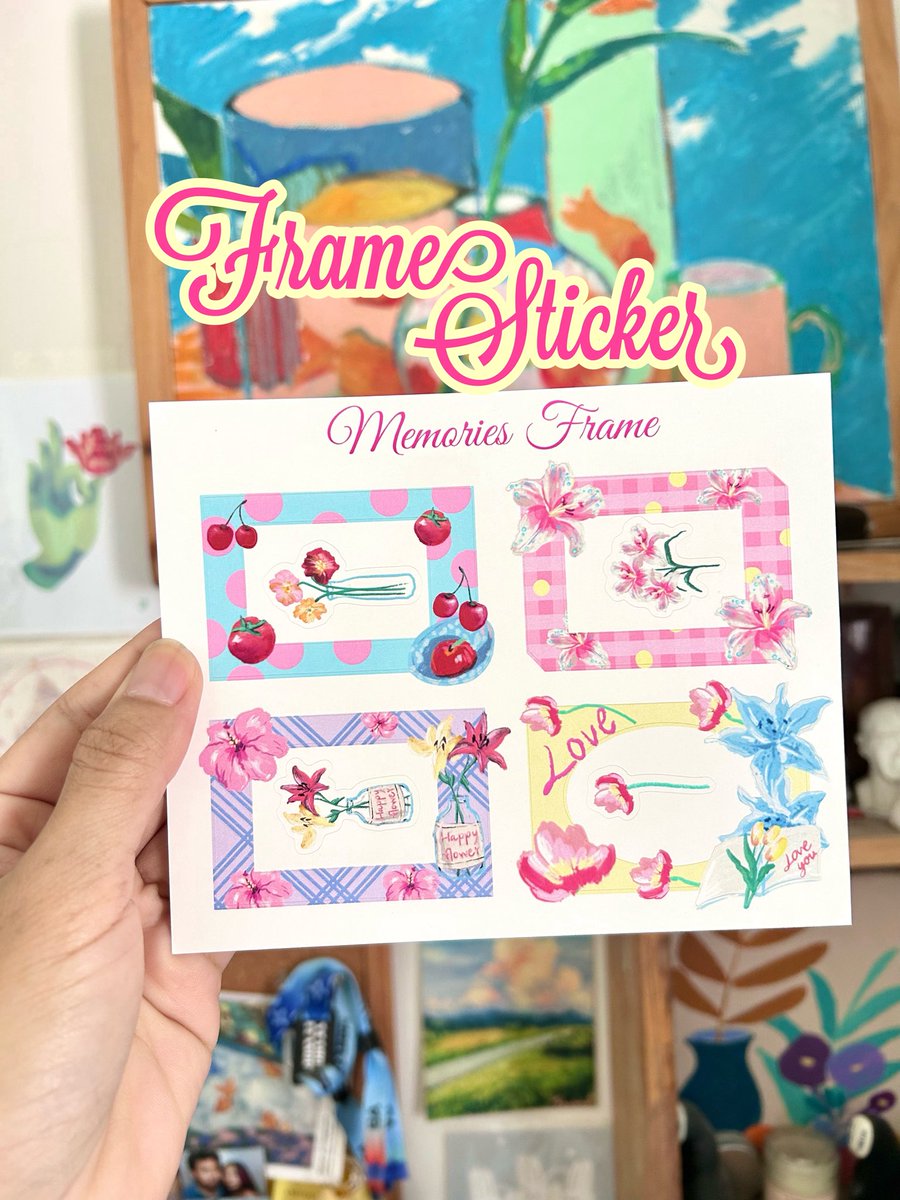 MuriMurila's tweet image. Frame sticker 🖼️
ทุกคนอยากนำเสนอสิ่งนี้มว๊ากกกก น่ารักสุดๆ เราเชื่อว่าทุกคนต้องมีรูปถ่ายจากตู้สติ๊กเกอร์แน่ๆ สิ่งนี้เหมาะกับการเก็บรูปถ่ายของเราลงสมุดได้อย่างน่ารักคูณสองไปเลย
มีทั้งหมด 4 กรอบในแผ่นเดียว
สติ๊กเกอร์เนื้อ PP ผิวด้าน
แผ่นละ 60 บาท 

#art #framestickers #journal