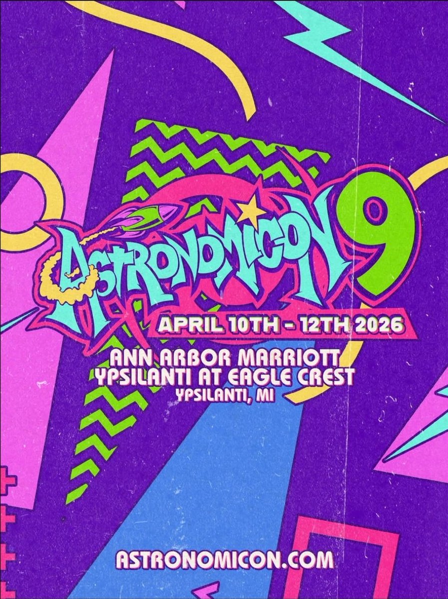 TODAY IS THE DAY! <a href="/AstronomiconMI/">Astronomicon</a> kicks off today at 3 PM, single day or weekend passes still available at astronomicon.com! 🚀🚀