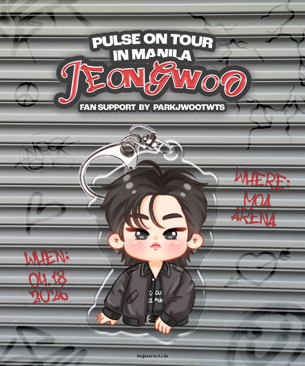 ☆ PULSE ON TOUR in MANILA ☆
      
★ 5cm keyring
★ moots only
★ strictly 1:1 only

see you, uwoos 🫪

#PARKJEONGWOO #박정우  #PULSE_ON_IN_MANILA #TREASURE