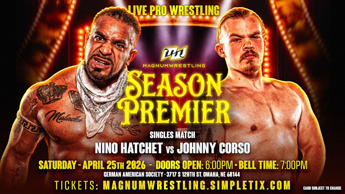 MAGNUM WRESTLING tweet media