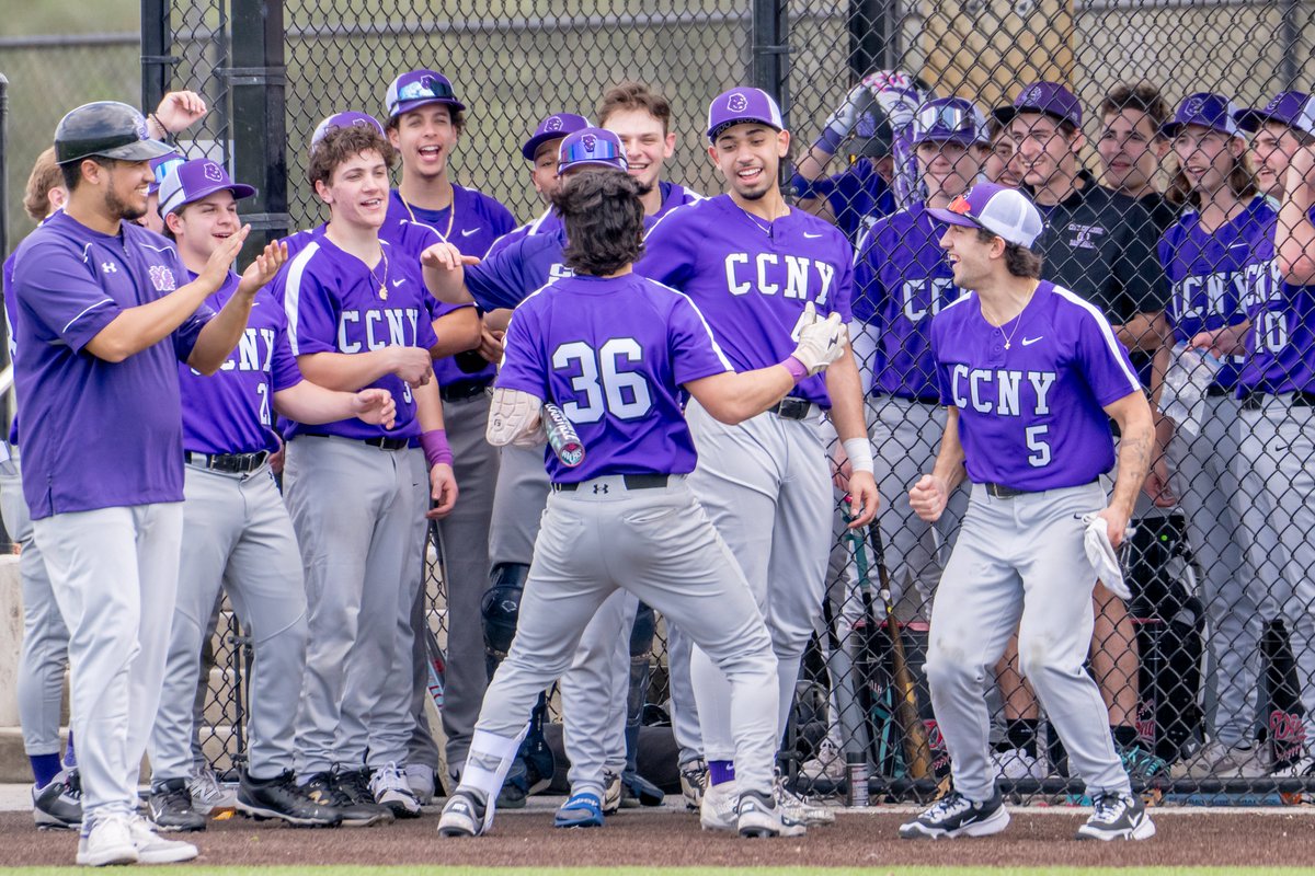 CCNYSports's tweet photo. ⚾️ GAMEDAY
CCNY Baseball hosts Lehman College today in a @CUNYAC Doubleheader at Lasorda Legacy Park in Yaphank, NY.
📍 Lasorda Legacy Park | Yaphank, NY
⏰ First Pitch: 12:00 PM
📺 https://t.co/osQbXaTfsl
📊 https://t.co/flPh7zmOY6
#GoBeavers🟣⚫️ | #PrideoftheCity https://t.co/Wb25Oj4ws5