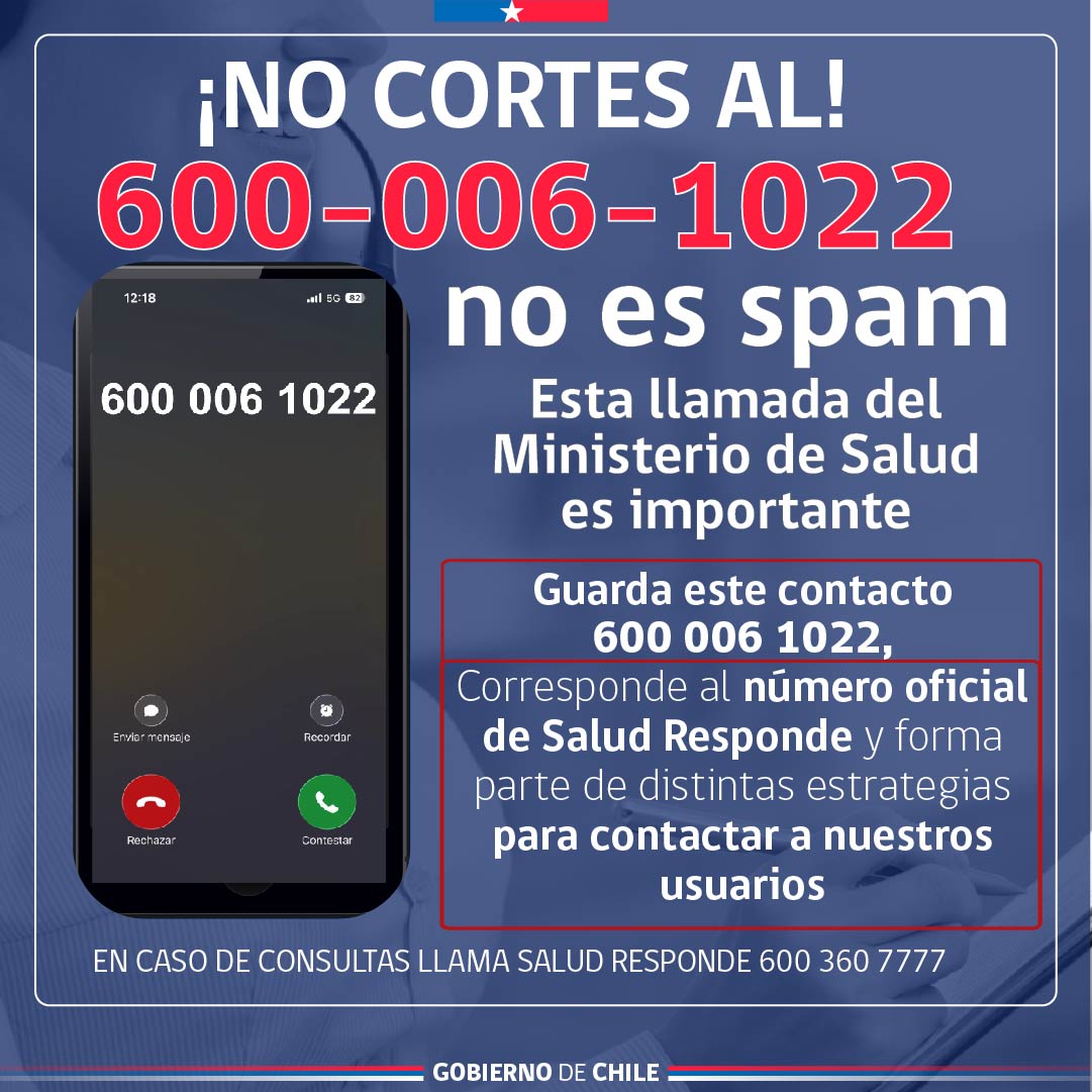 Salud Responde Chile tweet media