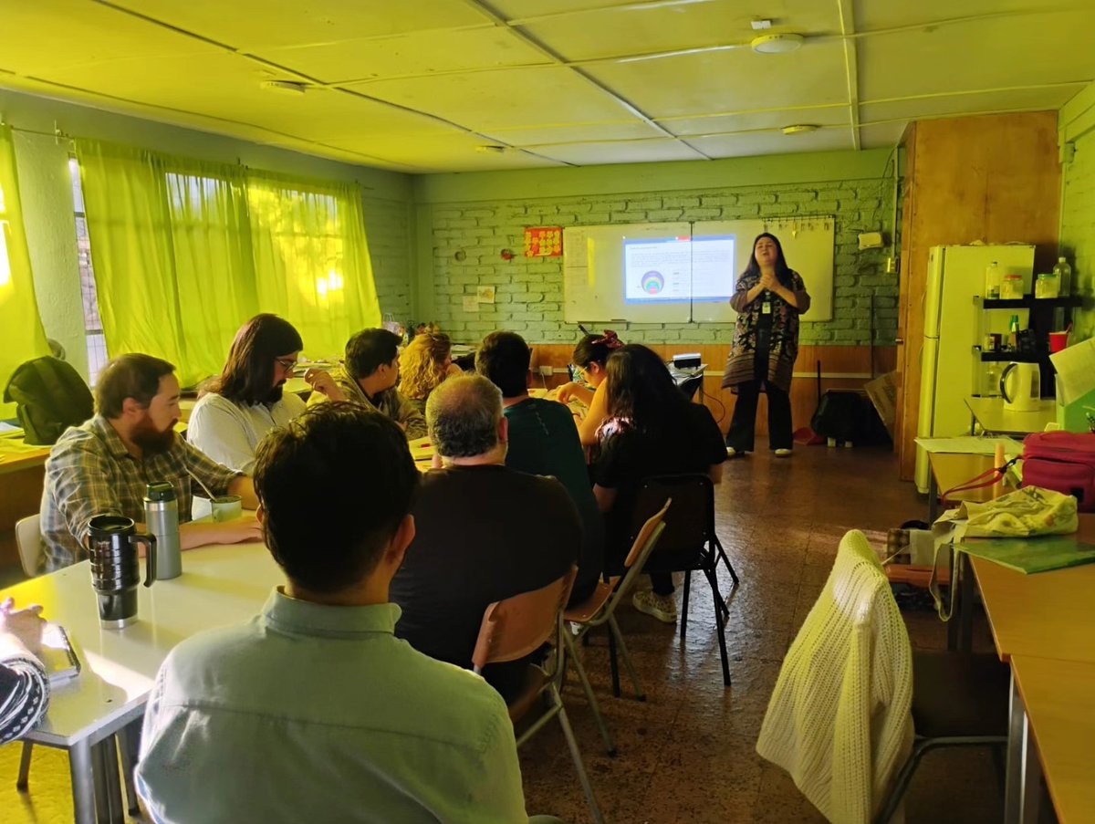 SENDAMOSTAZAL's tweet photo. Durante la semana, comenzamos las capacitaciones de la estrategia continuo preventivo en Colegio Tecnológico PULMAHUE. https://t.co/EPIfuoewn6