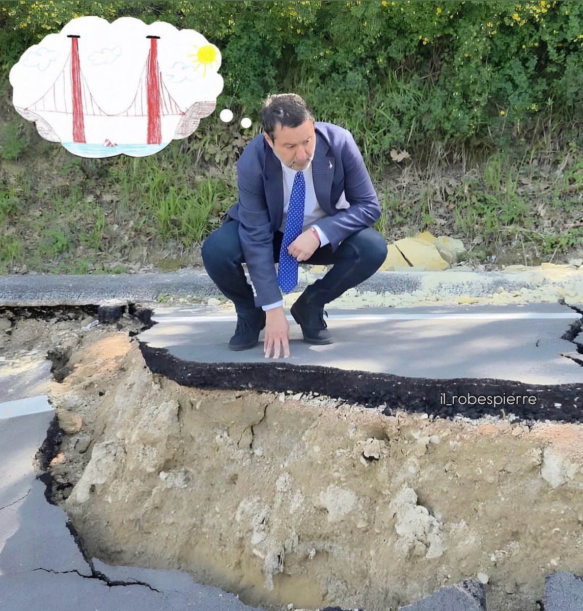 il_robespierre's tweet photo. Problem solving livello ministro dei Trasporti
#meme #satira #molise https://t.co/9jkP7fc5rK