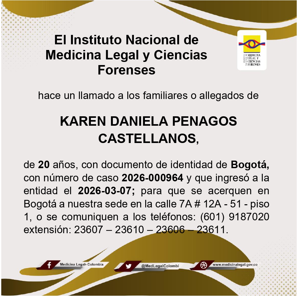 Medicina Legal (Col) tweet media