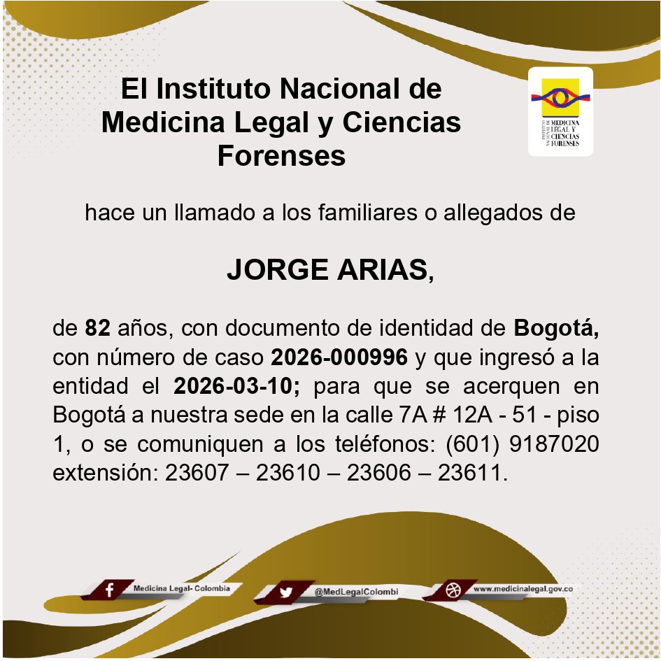 Medicina Legal (Col) tweet media