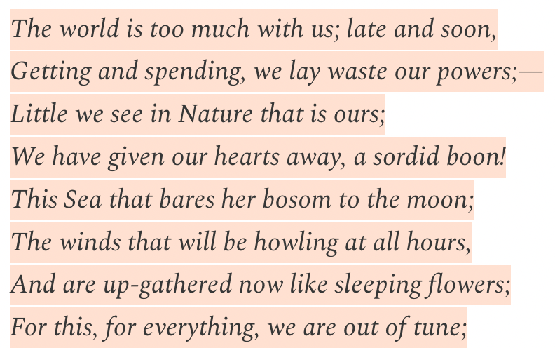 BF_Armstrong's tweet photo. I've never been one for the Romantics, but this week I've been thinking about AI threatening human creativity and the environment via Wordsworth's worries about the Industrial Revolution: https://t.co/7VHFOLtl4L
