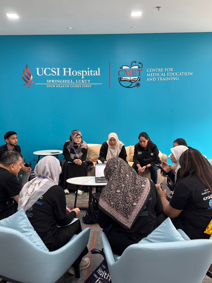 DGHisham's tweet image. The Harvard Health Systems Innovation Lab (HSIL) Global Hackathon started today at the Centre of Medical Education and Training (CMET), UCSI Hospital, the official Malaysian Hub.

All teams were mentored and coached today by a team of experts and will take the stage tomorrow to