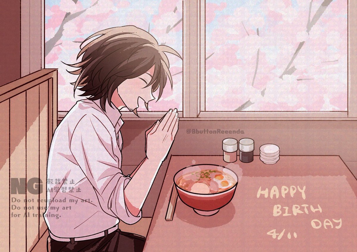 BbuttonReeenda's tweet photo. ケンジさん誕生日おめでとう🍜
#ケンジ生誕祭2026
 #popn_art https://t.co/r4H9a1hDbL