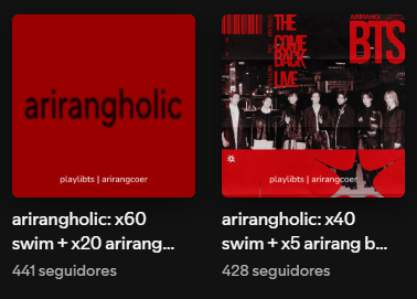 playlibts's tweet photo. playlist actualizada: al utilizar ambas playlists estarían haciendo x100 swim + x25 arirang bsides

🖇️: (https://t.co/ZNCMb8sy6x)
🖇️: (https://t.co/KUoUiGjWEJ) https://t.co/DlVtgV8VO9