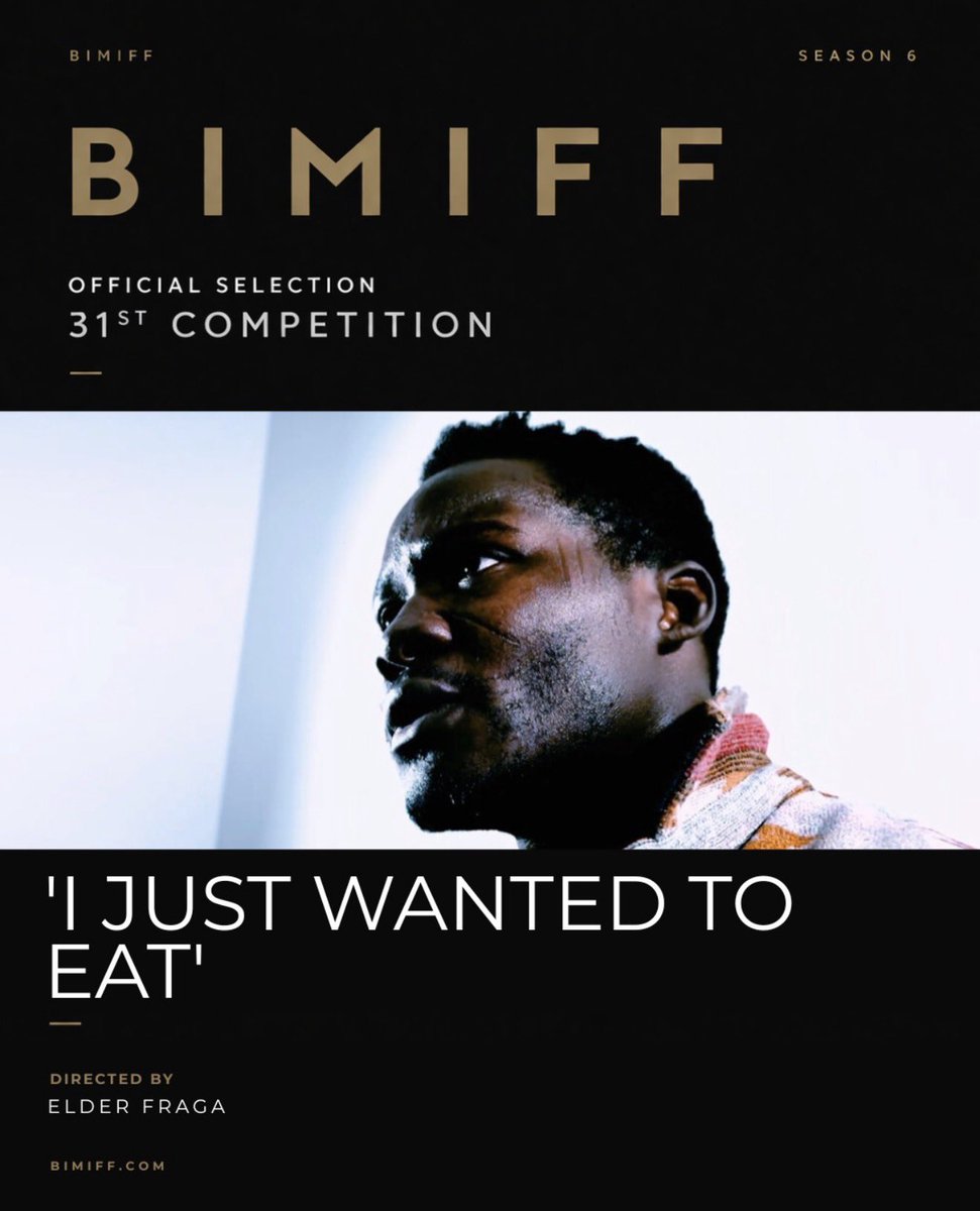 🔥 SELEÇÃO OFICIAL 🔥 @bimiff_ 

Nosso filme “I JUST WANTED TO EAT” foi selecionado para a 31ª edição do BIMIFF.

Um passo gigante para uma história que nasce da dor, da verdade e da urgência de ser contada.

Esse filme não é só sobre fome…
é sobre dignidade.
é sobre existência