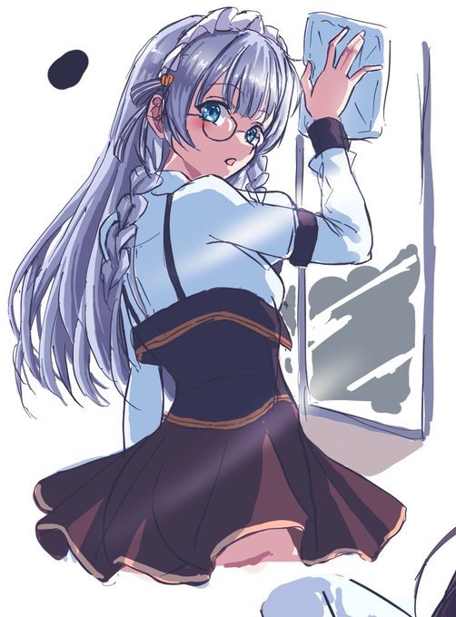 #アズレン #エディンバラ 進水日記念絵をぬったよ