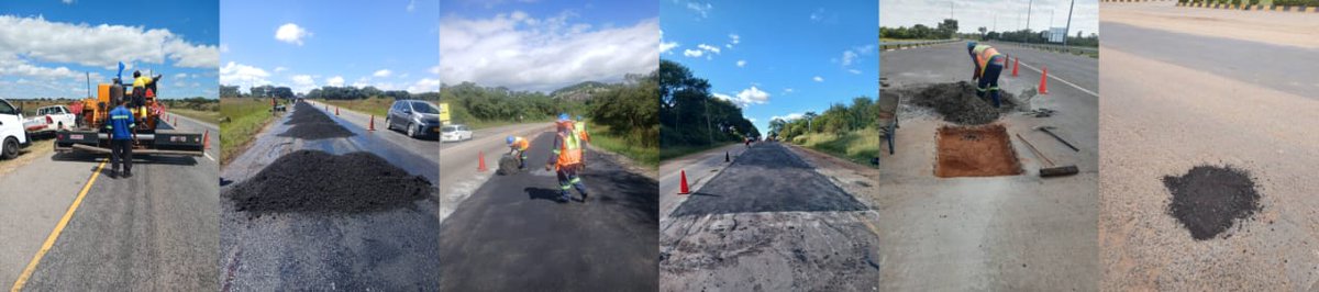 instatoll's tweet photo. All hands are on deck as we upgrade road surfaces for better driving conditions through continual paving, pothole patching, overlays, ETB works, and hot premix patching.
Together, we are restoring our roads for smoother, safer journeys. https://t.co/nYC48HrKSj