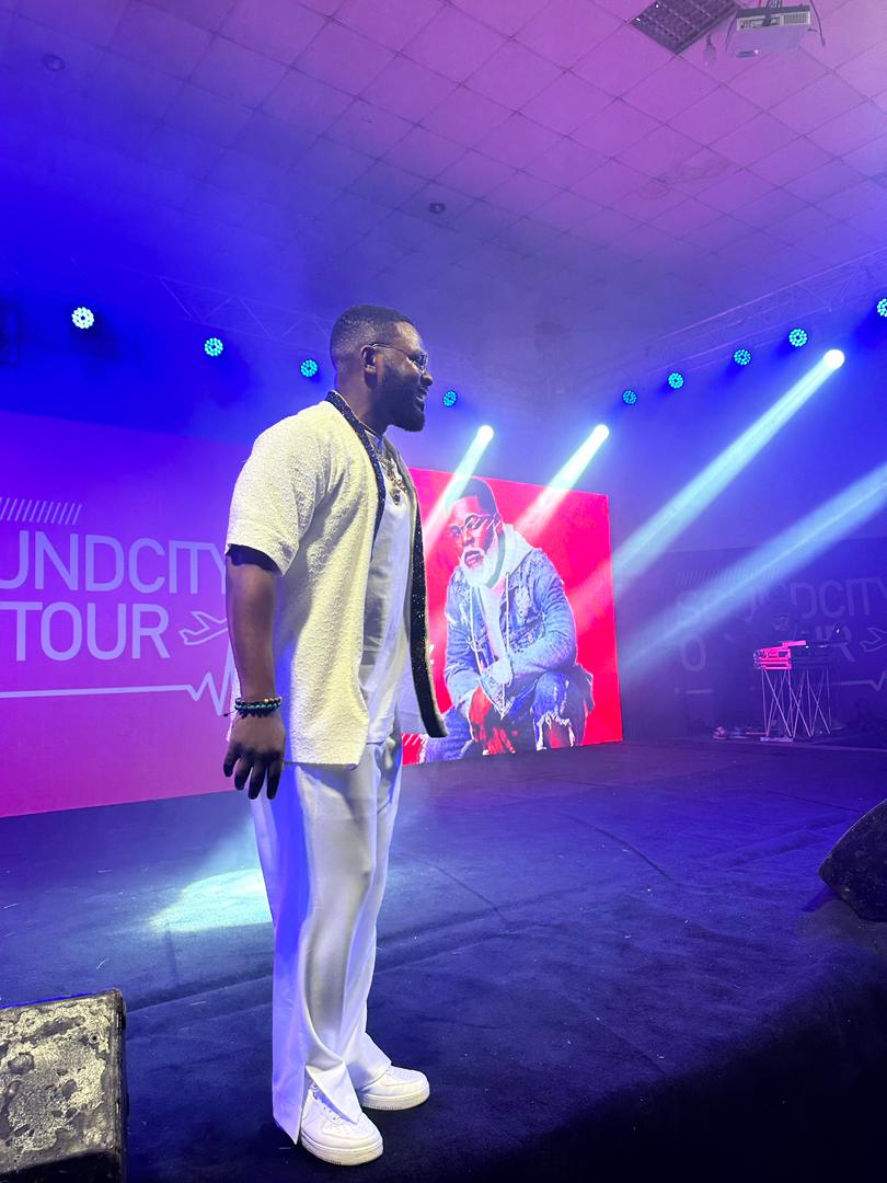 callmequeenKa's tweet photo. When the beat drops, the campus erupts 🔊 #SoundcityOnTour energy is unmatched. https://t.co/UEpm1yTKGP