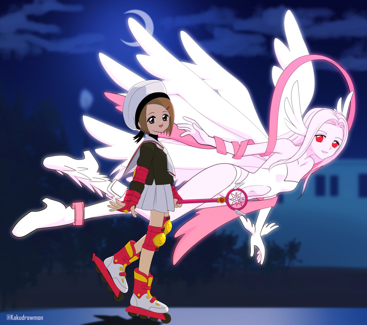 Kakudrawmon 💜⚔️ tweet media