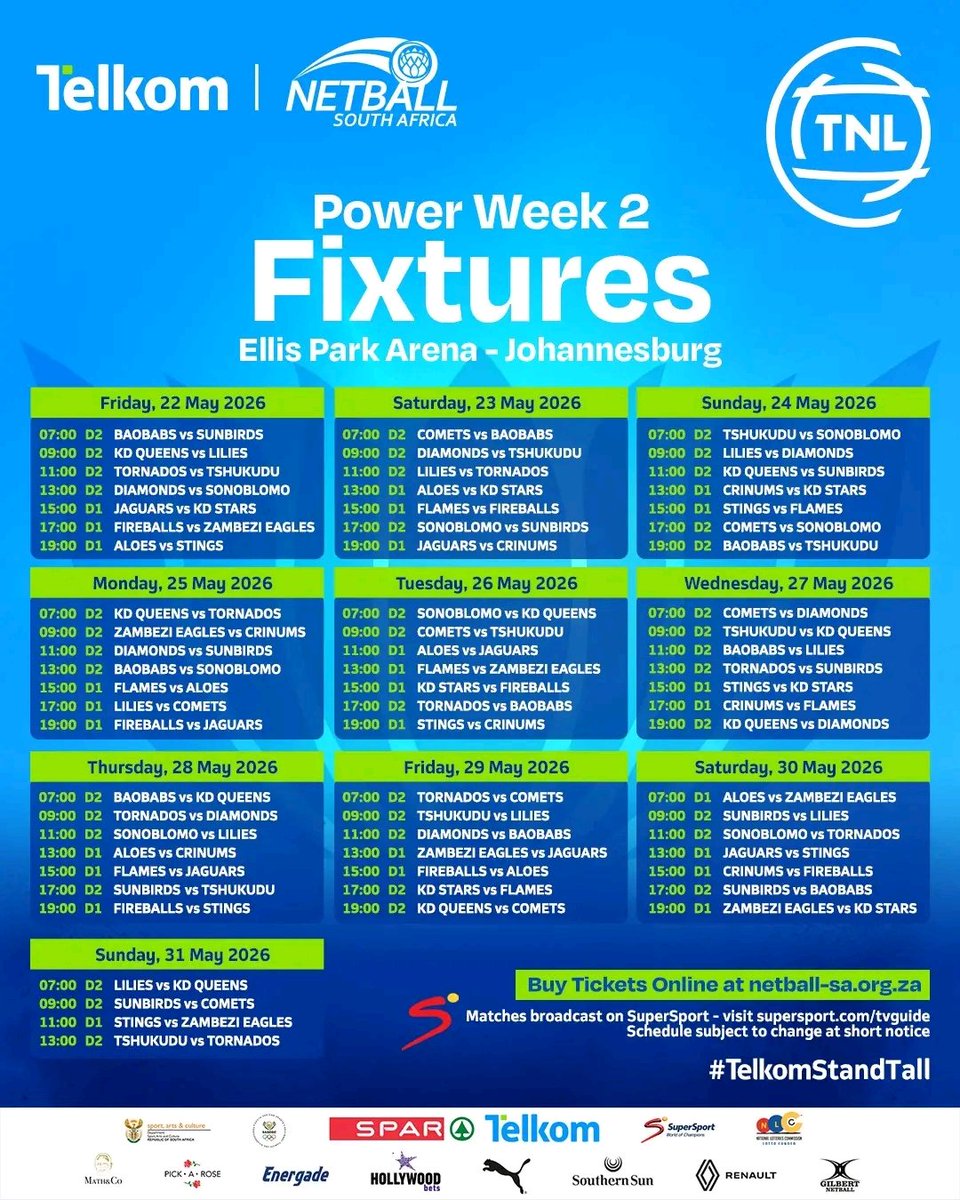 KZN Netball Super League tweet media