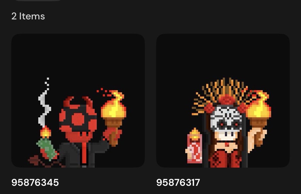 They belonged together 🔥

1/1 <a href="/OrdTorches/">OrdTorches</a> Hellmoney + Erin 

<a href="/hellmoneypod/">Hell Money</a>