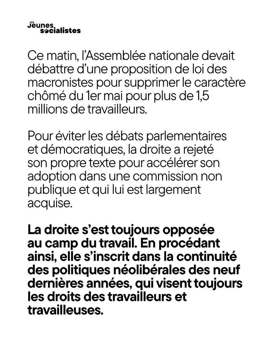 Les Jeunes Socialistes tweet media