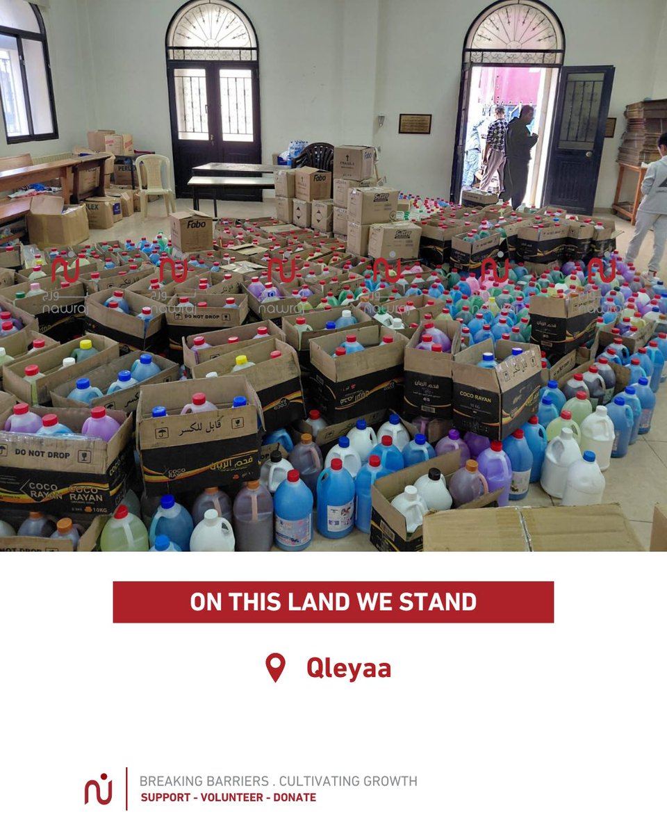 NawrajNGO's tweet photo. 8 April 2028

Nawraj 2nd and third stops today were in Bourj el Moulouk and Qleyaa  - Our heartfelt gratitude for all those who immediately responded to our emergency appeal in solidarity with the frontline villages of South Lebanon https://t.co/XUqNWVZOl1