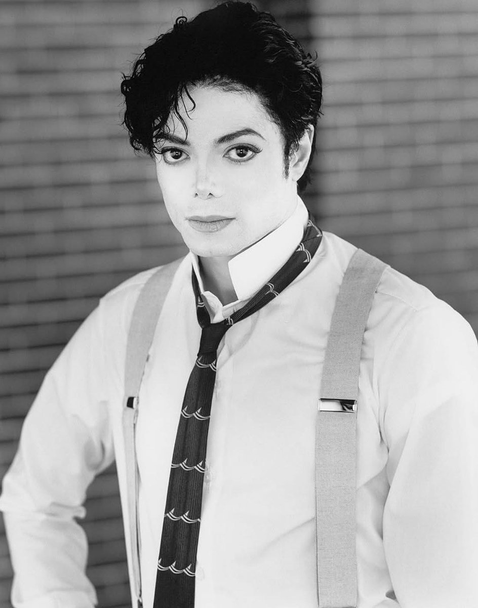 michael in suspenders. he boutta go aju nice