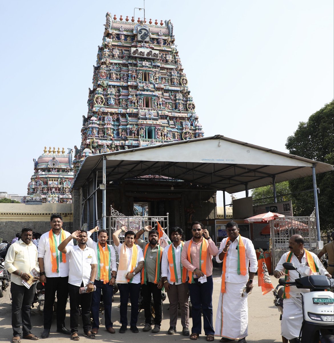Participated in the campaign at Avadi Assembly Constituency, Tamilnadu along with BJYM State and District Karyakartas! 
#TamilnaduElections 
<a href="/Tejasvi_Surya/">Tejasvi Surya</a> <a href="/blsanthosh/">B L Santhosh</a> <a href="/mppchaudhary/">Pankaj Chaudhary</a> <a href="/idharampalsingh/">Dharampal Singh</a>