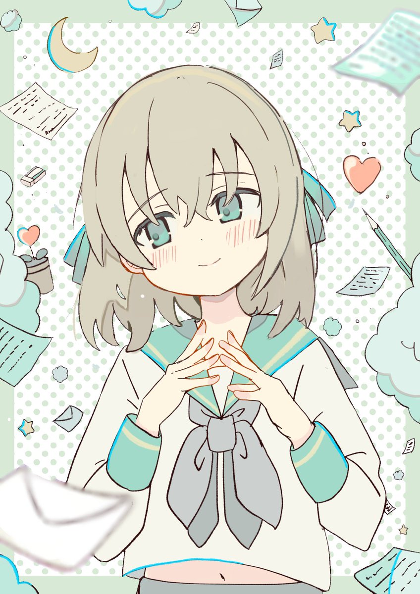 思いがあっても書いては消しての繰り返し。
言葉にならずにそれはどんどん時間が積み重なっていく……。その先にハッピーエンドはあるのでしょうか。
#illustration