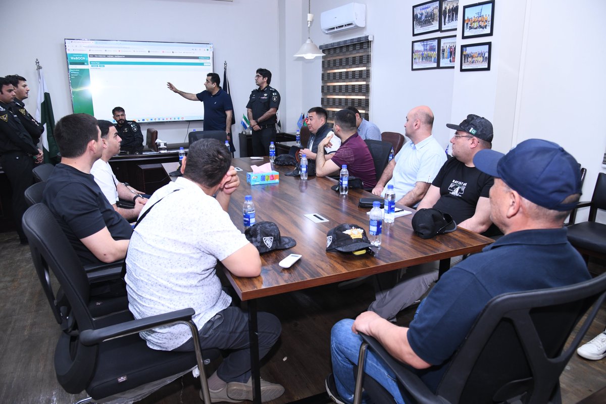 Pak_Customs's tweet photo. Day 4 — the culminating day of the 8th #IREN Meeting — moves beyond the conference room. Delegates joined @Pak_Customs for a full-day field visit to Karachi Seaport, observing frontline border control, risk management, and inspection operations in action. https://t.co/RXuPNoLI6N