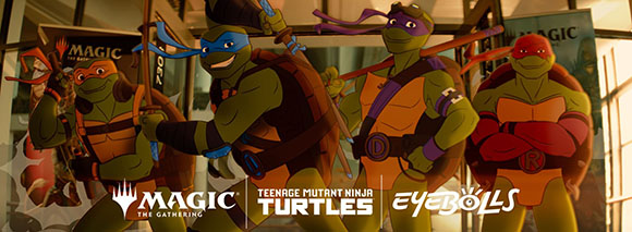 post_magazine's tweet image. A new, hybrid spot promoting #MagicTheGathering’s Teenage Mutant Ninja Turtles crossover card set was created by Eyebolls in Edinburgh, UK: shorturl.at/e83ke
#animation #production #commercials #tradingcards