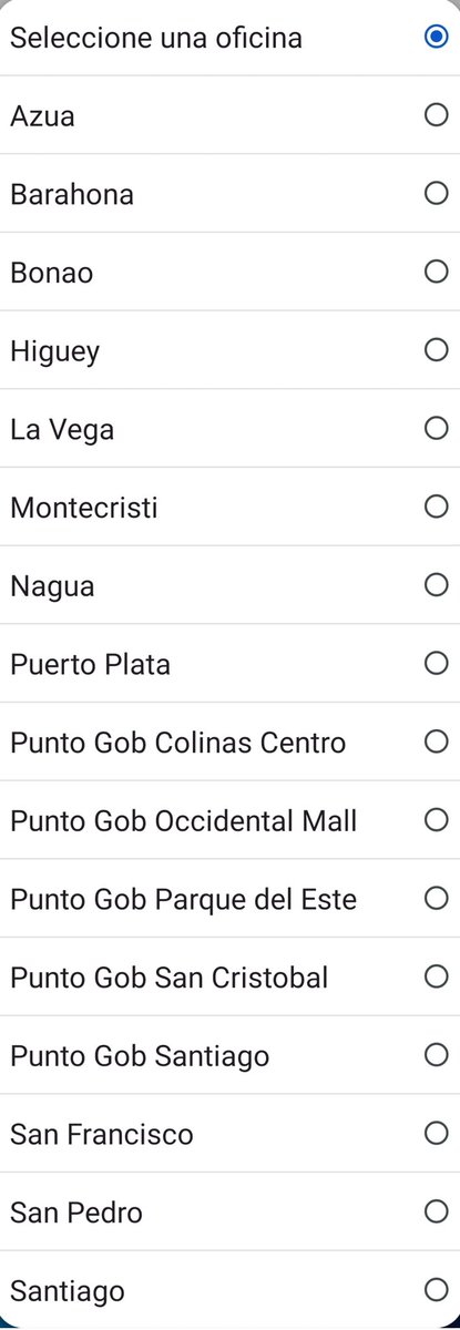 WanchyMedina's tweet photo. Todas estas provincias tienen oficinas de @Pasaportesrd.

¿No cumple #LaRomana con los requisitos esenciales para también tener ese servicio sin tener que trasladarse a otra ciudad?

#WanchyMedina https://t.co/EcSmH0NHdJ