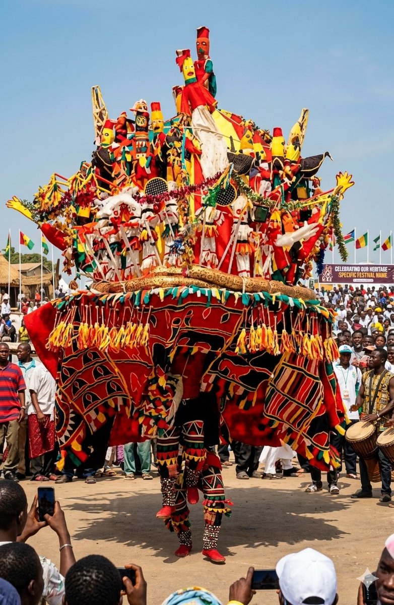 afrika_legacy's tweet photo. Do you know: Ijele, the biggest masquerade in Igbo land originate from a community in Anambra state called “UMUERI” ? https://t.co/VH0U1xrIzB