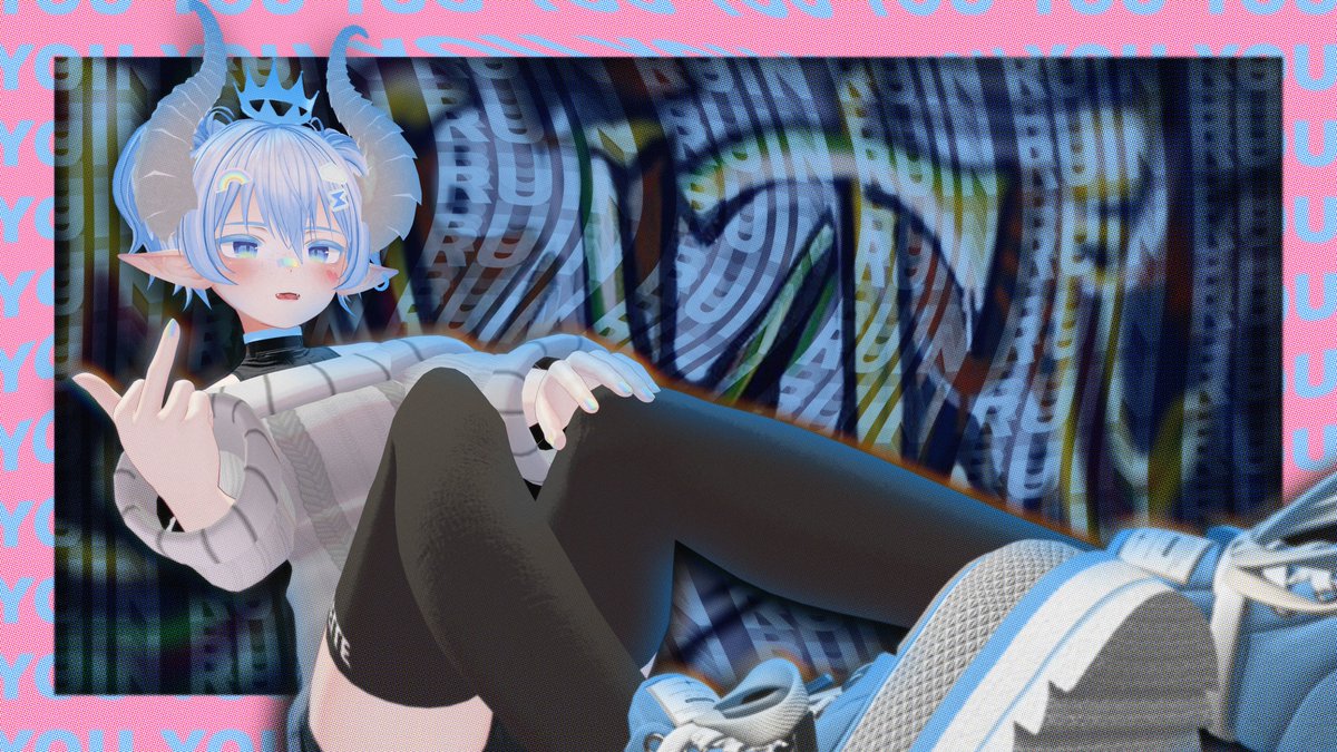 Mini 💙🌈 tweet media