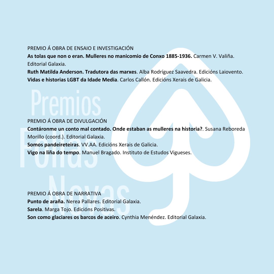 Premios Follas Novas do Libro Galego tweet media