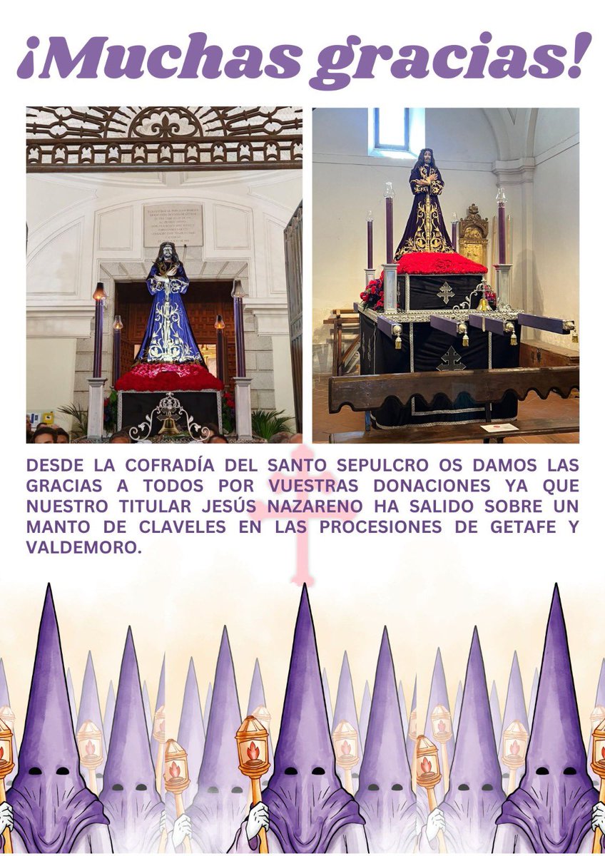 SSepulcroValde's tweet photo. ¡Muchas gracias a todos por vuestras donaciones! 💜 https://t.co/dcUnXBN5t8