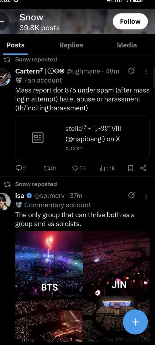 stella¹⁷ ⋆ ˚｡⋆୨୧˚ VIII tweet media