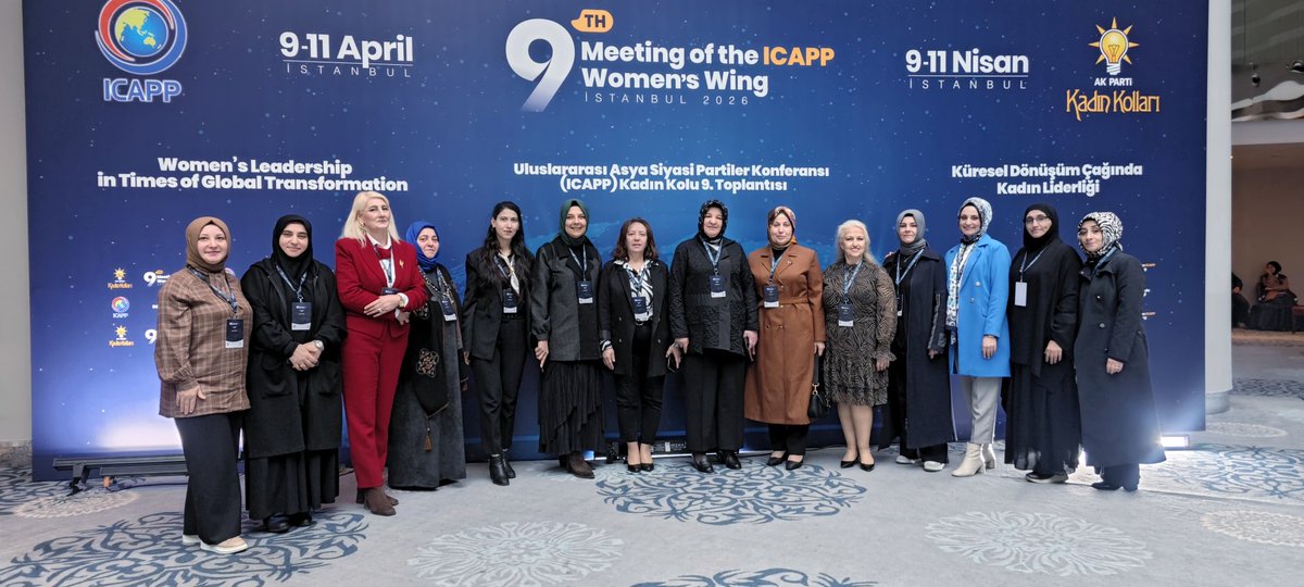 Programda, kadın liderliğinin uluslararası siyasetteki yeri ve Türkiye’nin güçlü temsili bir kez daha vurgulandı.
ICAPP Kadın Kolları Başkanlığına seçilen Genel Başkan Yardımcımız,Dış İlişkiler Başkanımız ve Konya Milletvekilimiz <a href="/meryemgoka/">Meryem Göka</a>’yı tebrik ediyor, başarılar diliyoruz.