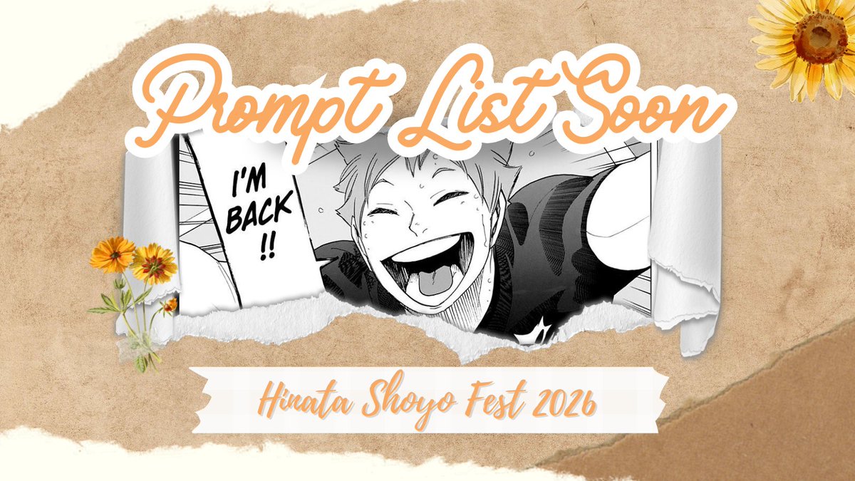 Shoyo Fest!! ☀️ tweet media