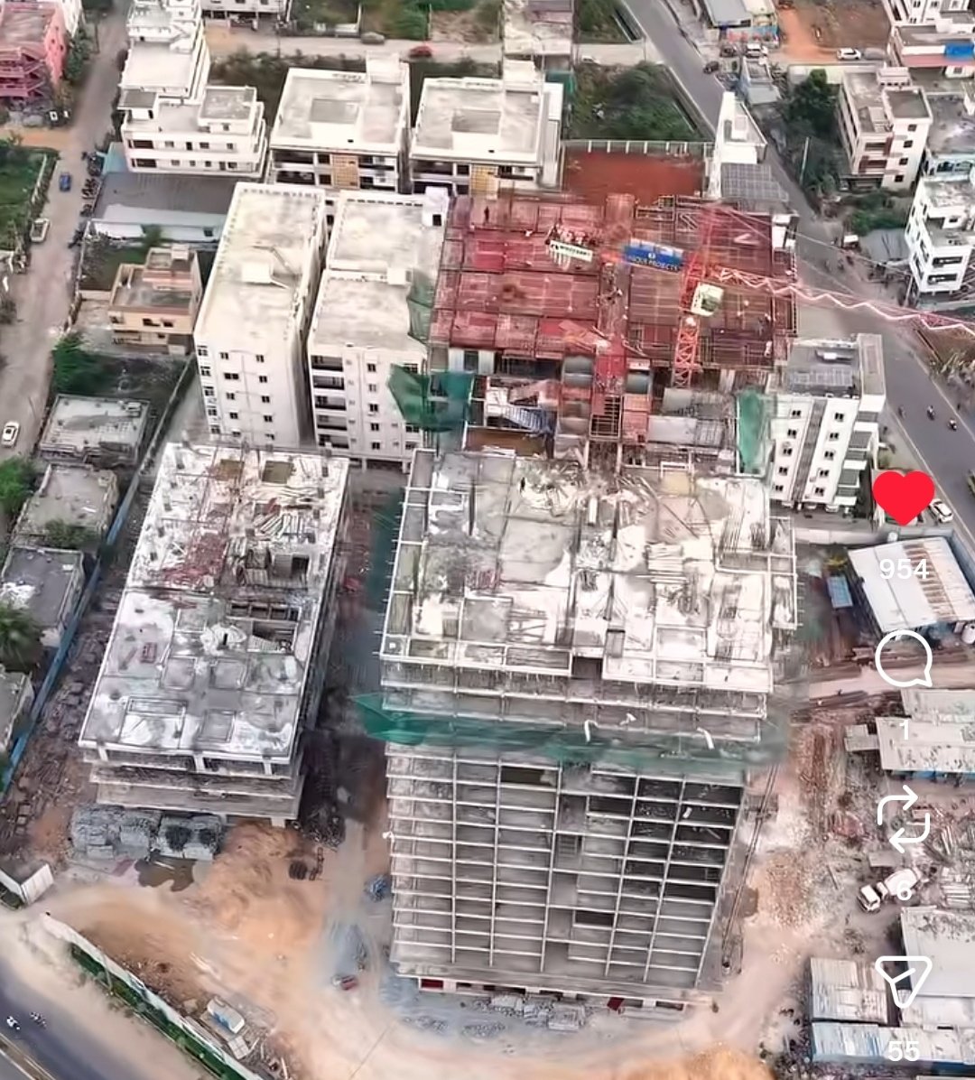 AndhraEstates's tweet photo. Unique spire by Unique projects developers April construction progress 

The project will comprise a residential building Unique Spire with 80 residential flats and a hotel building Unique Hotel with 79 rooms.

🔹️Hotel : G+7
🔹️Residential tower : G+23
📍Harinathpuram, Nellore https://t.co/oK5syq4Erk