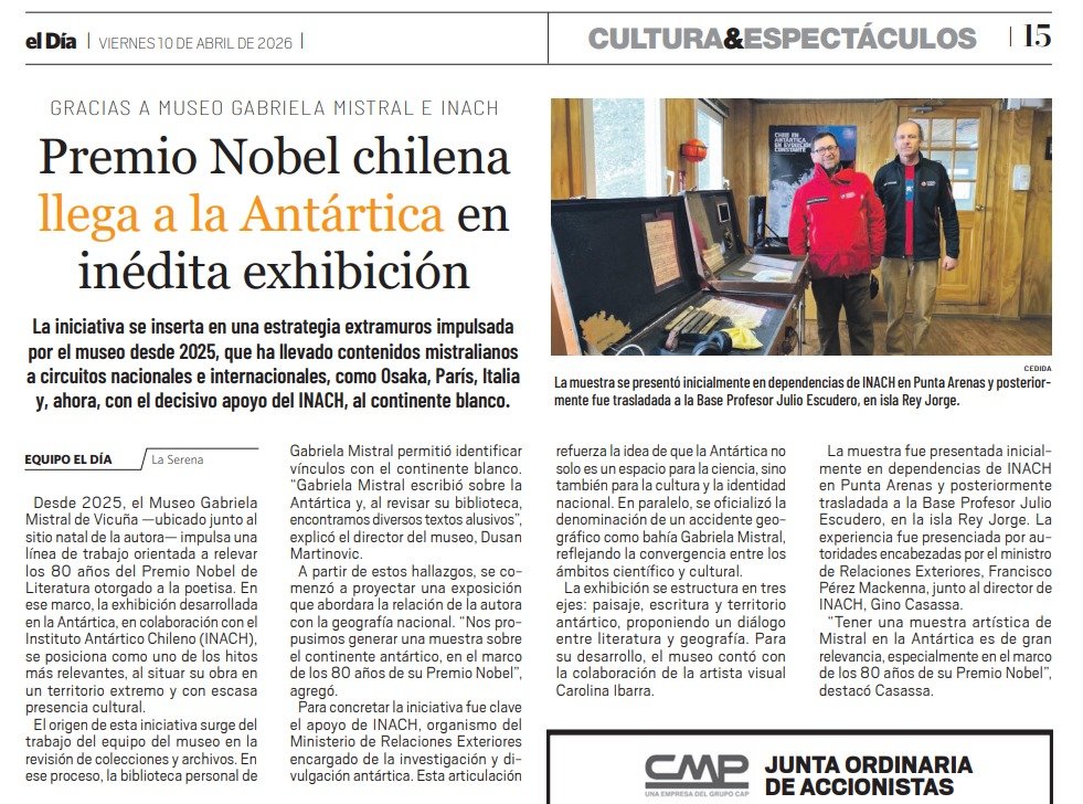 Museo Gabriela Mistral de Vicuña tweet media